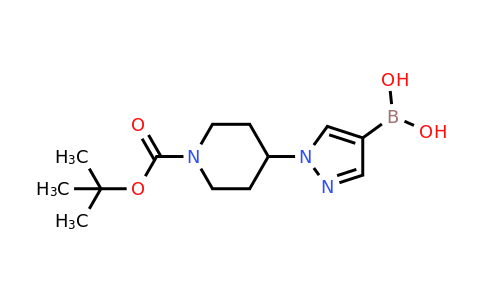 CAS 1190875-39-8 | 1-(1-Boc-piperidin-4-yl)-pyrazole-4-boronic acid