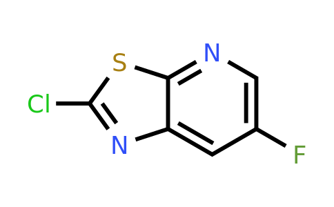 CAS 1190927-26-4 | 2-Chloro-6-fluoro-thiazolo[5,4-B]pyridine
