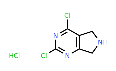 CAS 1190927-74-2 | 2,4-dichloro-5H,6H,7H-pyrrolo[3,4-d]pyrimidine hydrochloride