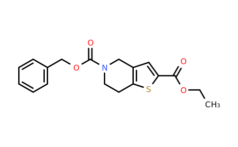 CAS 1190971-27-7 | Ethyl 5-cbz-4,5,6,7-tetrahydrothieno[3,2-C]pyridine-2-carboxylate