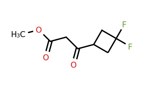 CAS 1191096-28-2 | methyl 3-(3,3-difluorocyclobutyl)-3-oxopropanoate