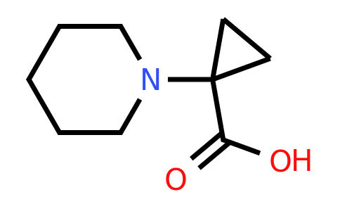 CAS 119111-64-7 | 1-(Piperidin-1-yl)cyclopropanecarboxylic acid