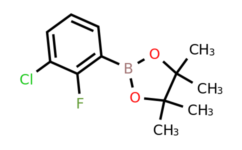 CAS 1192025-01-6 | 2-(3-Chloro-2-fluorophenyl)-4,4,5,5-tetramethyl-1,3,2-dioxaborolane