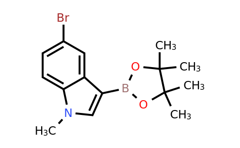 CAS 1192042-37-7 | 5-Bromo-1-methyl-3-(4,4,5,5-tetramethyl-1,3,2-dioxaborolan-2-YL)-1H-indole