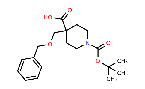 CAS 1192189-52-8 | 4-(benzyloxymethyl)-1-tert-butoxycarbonyl-piperidine-4-carboxylic acid