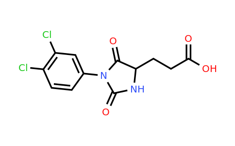CAS 1192227-67-0 | 3-[1-(3,4-Dichlorophenyl)-2,5-dioxoimidazolidin-4-yl]propanoic acid