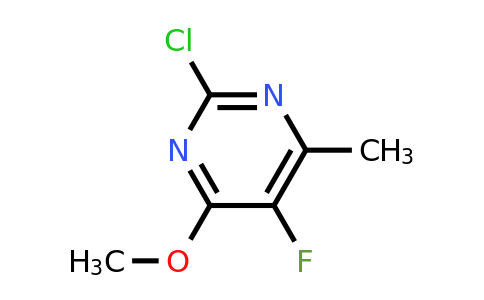 CAS 1192479-35-8 | 2-Chloro-5-fluoro-4-methoxy-6-methylpyrimidine