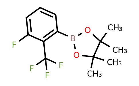 CAS 1192548-05-2 | 2-(3-Fluoro-2-(trifluoromethyl)phenyl)-4,4,5,5-tetramethyl-1,3,2-dioxaborolane