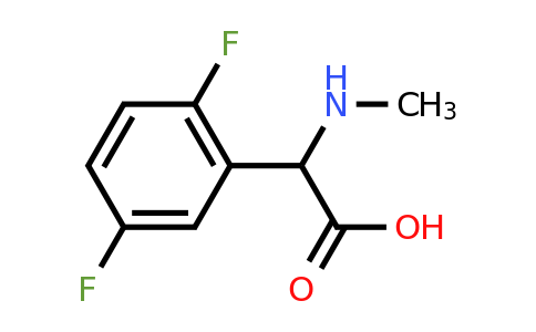 CAS 1192660-36-8 | 2-(2,5-Difluorophenyl)-2-(methylamino)acetic acid
