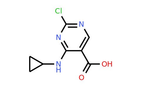 CAS 1192711-37-7 | 2-Chloro-4-(cyclopropylamino)pyrimidine-5-carboxylic acid