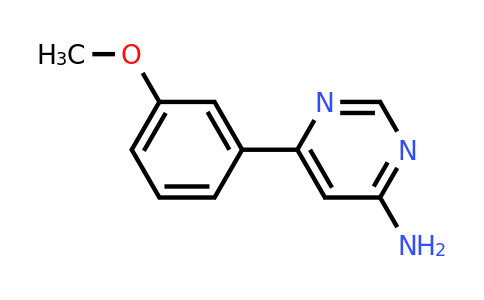 CAS 1192814-08-6 | 6-(3-Methoxyphenyl)pyrimidin-4-amine