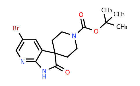 CAS 1192834-16-4 | tert-butyl 5'-bromo-2'-oxo-1',2'-dihydrospiro[piperidine-4,3'-pyrrolo[2,3-b]pyridine]-1-carboxylate