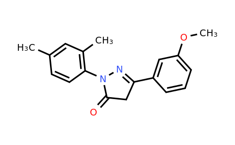 CAS 1193024-21-3 | 1-(2,4-Dimethylphenyl)-3-(3-methoxyphenyl)-1H-pyrazol-5(4H)-one