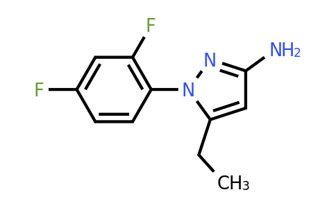 CAS 1193196-07-4 | 1-(2,4-difluorophenyl)-5-ethyl-1H-pyrazol-3-amine