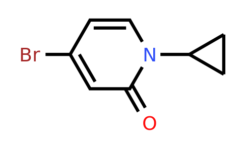 CAS 1193334-86-9 | 4-bromo-1-cyclopropylpyridin-2(1H)-one