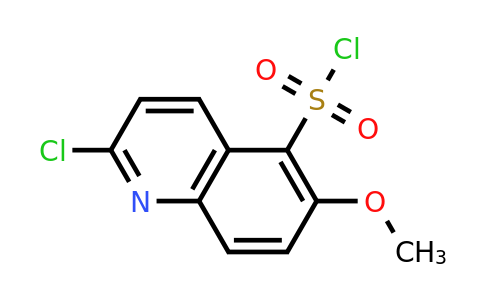 CAS 1193387-35-7 | 2-Chloro-6-methoxyquinoline-5-sulfonyl chloride