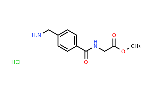 CAS 1193387-39-1 | Methyl 2-{[4-(aminomethyl)phenyl]formamido}acetate hydrochloride