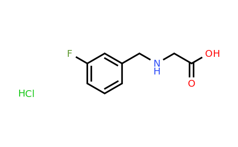 CAS 1193387-60-8 | 2-{[(3-fluorophenyl)methyl]amino}acetic acid hydrochloride