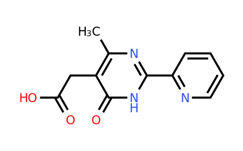 CAS 1193387-71-1 | 2-[4-Methyl-6-oxo-2-(pyridin-2-yl)-1,6-dihydropyrimidin-5-yl]acetic acid