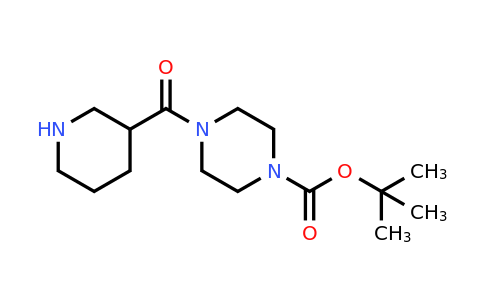 CAS 1193387-72-2 | tert-Butyl 4-(piperidine-3-carbonyl)piperazine-1-carboxylate