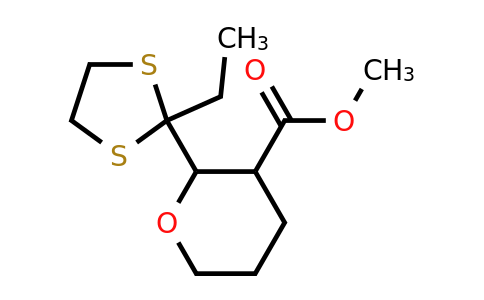 CAS 1193387-74-4 | methyl 2-(2-ethyl-1,3-dithiolan-2-yl)oxane-3-carboxylate