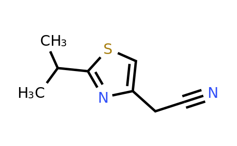 CAS 1193387-89-1 | 2-[2-(Propan-2-yl)-1,3-thiazol-4-yl]acetonitrile