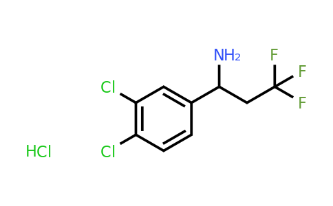 CAS 1193387-99-3 | 1-(3,4-Dichlorophenyl)-3,3,3-trifluoropropan-1-amine hydrochloride