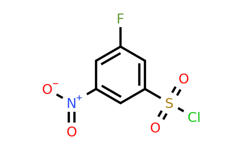 3-Fluoro-5-nitrobenzene-1-sulfonyl chloride