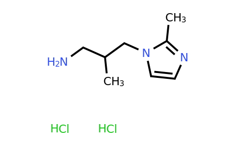 CAS 1193388-23-6 | 2-Methyl-3-(2-methyl-1H-imidazol-1-yl)propan-1-amine dihydrochloride