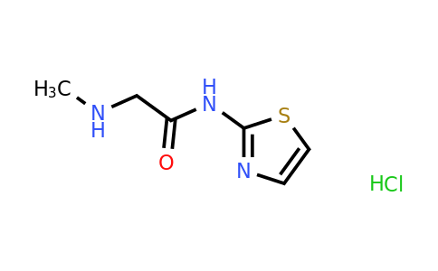 CAS 1193388-40-7 | 2-(Methylamino)-N-(1,3-thiazol-2-yl)acetamide hydrochloride