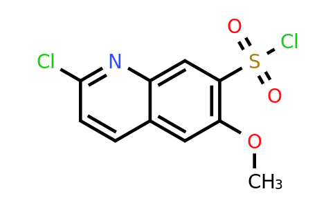 CAS 1193388-55-4 | 2-Chloro-6-methoxyquinoline-7-sulfonyl chloride