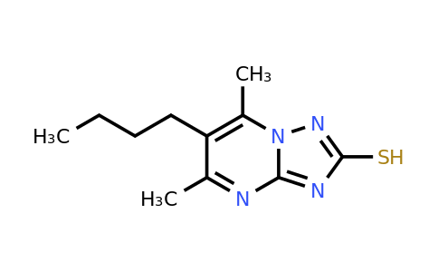 CAS 1193388-61-2 | 6-Butyl-5,7-dimethyl-[1,2,4]triazolo[1,5-a]pyrimidine-2-thiol