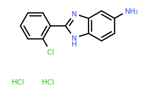 CAS 1193388-68-9 | 2-(2-Chlorophenyl)-1H-1,3-benzodiazol-5-amine dihydrochloride