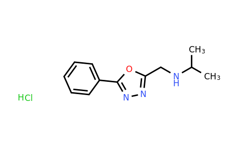 CAS 1193388-76-9 | [(5-Phenyl-1,3,4-oxadiazol-2-yl)methyl](propan-2-yl)amine hydrochloride