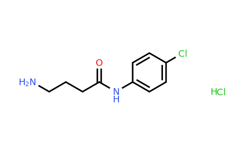 4-Amino-N-(4-chlorophenyl)butanamide hydrochloride