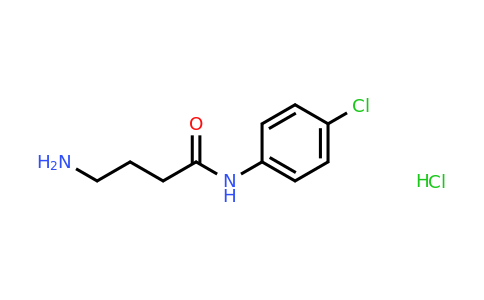CAS 1193388-77-0 | 4-Amino-N-(4-chlorophenyl)butanamide hydrochloride