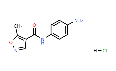 CAS 1193388-99-6 | N-(4-Aminophenyl)-5-methyl-1,2-oxazole-4-carboxamide hydrochloride