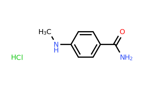 CAS 1193389-02-4 | 4-(Methylamino)benzamide hydrochloride