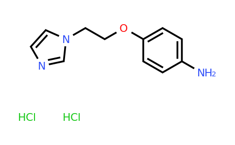 CAS 1193389-15-9 | 4-[2-(1H-Imidazol-1-yl)ethoxy]aniline dihydrochloride