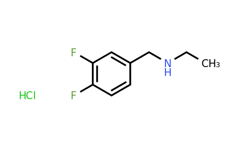[(3,4-Difluorophenyl)methyl](ethyl)amine hydrochloride