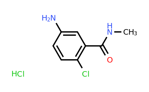 CAS 1193389-36-4 | 5-Amino-2-chloro-N-methylbenzamide hydrochloride