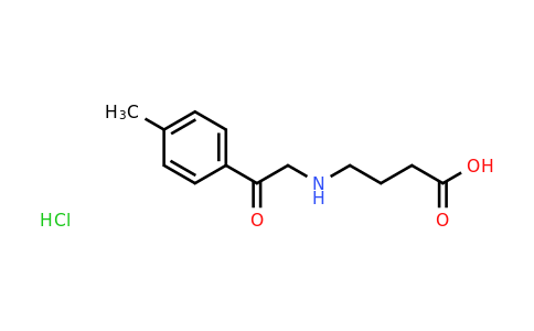 CAS 1193389-37-5 | 4-{[2-(4-methylphenyl)-2-oxoethyl]amino}butanoic acid hydrochloride