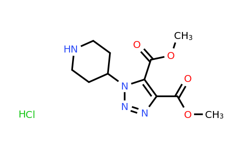 CAS 1193389-42-2 | 4,5-Dimethyl 1-(piperidin-4-yl)-1H-1,2,3-triazole-4,5-dicarboxylate hydrochloride
