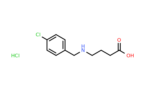 CAS 1193389-52-4 | 4-{[(4-chlorophenyl)methyl]amino}butanoic acid hydrochloride