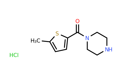 CAS 1193389-64-8 | 1-(5-Methylthiophene-2-carbonyl)piperazine hydrochloride