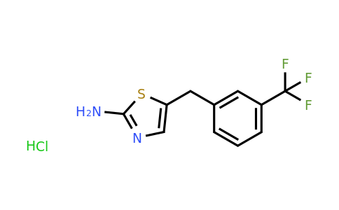 CAS 1193389-85-3 | 5-{[3-(trifluoromethyl)phenyl]methyl}-1,3-thiazol-2-amine hydrochloride