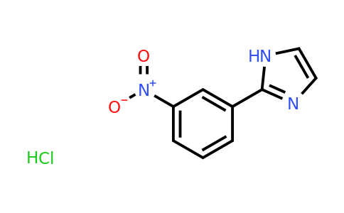 CAS 1193389-94-4 | 2-(3-Nitrophenyl)-1H-imidazole hydrochloride