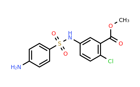CAS 1193390-00-9 | Methyl 5-(4-aminobenzenesulfonamido)-2-chlorobenzoate