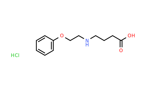 CAS 1193390-32-7 | 4-[(2-Phenoxyethyl)amino]butanoic acid hydrochloride