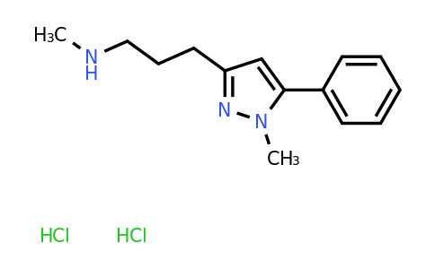 CAS 1193390-34-9 | Methyl[3-(1-methyl-5-phenyl-1H-pyrazol-3-yl)propyl]amine dihydrochloride